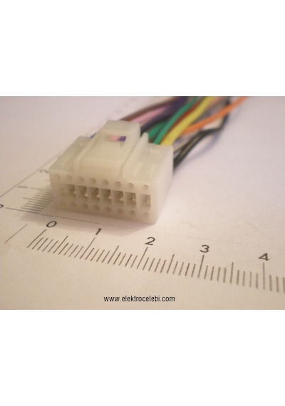 12 Pin Oto Teyp Soketi
