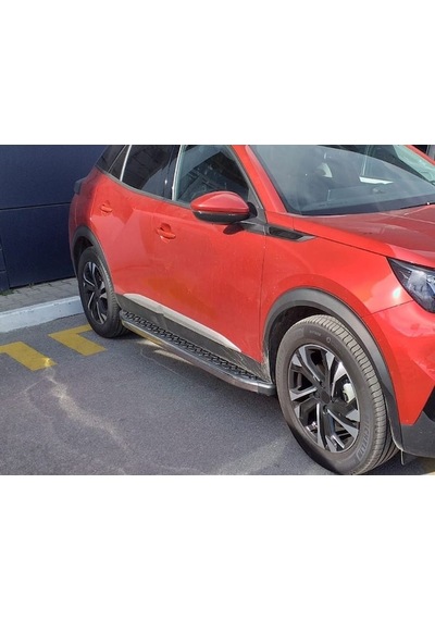 Peugeot 2008 Uyumlu 2020 Ve Üzeri Krom Yan Kapı Çıtası 4 Parça Paslanmaz Çelik