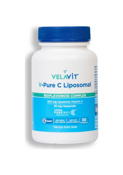 Velavit V-pure C Liposomal Bioflavonoid Complex 30 Kapsül
