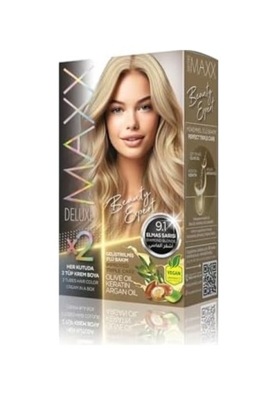 Beauty Expert Haır Color Keratin 'li 1 Kutu 2 X 50 Ml Sarısı 9.1