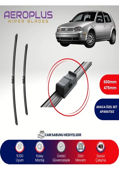 Aeroplus VW Golf 4 Muz Silecek Takımı 2003-2005