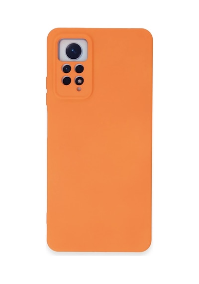 Uryport Xiaomi Redmi Note 12 Pro 4g Kılıf Nano İçi Kadife Silikon - Turuncu