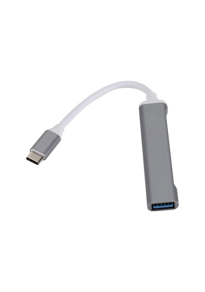 C809 Tip C Usb Hub 4 Bağlantı Noktalı Usb 3.0 Veri Hub Adaptörü Taşınabilir Usb 3.0 Hub Uzatma Kablosu Ayırıcı 4