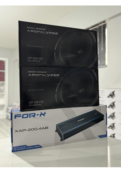 Apocalypse M-81se 20cm Midrange Ses Sistemi Paketi
