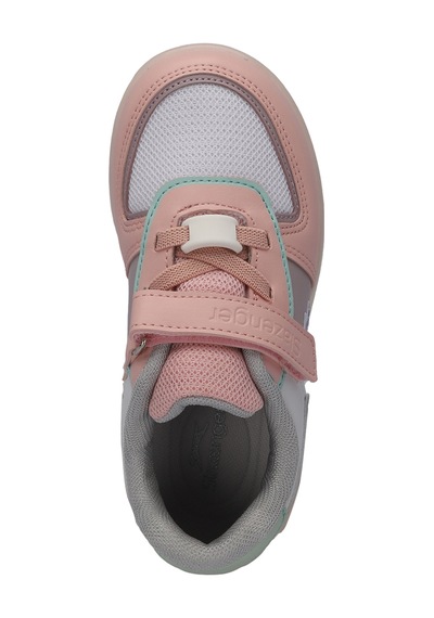 Slazenger PERLE Çocuk Cırt Cırtlı Beyaz / Pembe Sneaker