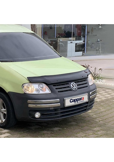 Cappafe Vw Caddy Ön Kaput Koruyucu Rüzgarlık 4Mm Abs 2004-2010