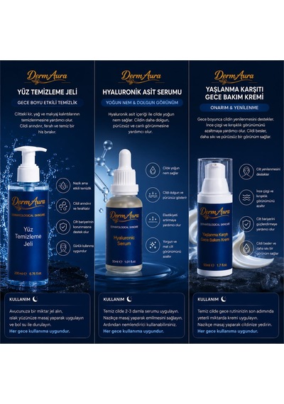 Dermaura Erkekler İçin Göz Çevresi Ve Yorgun Görünüm Karşıtı Set