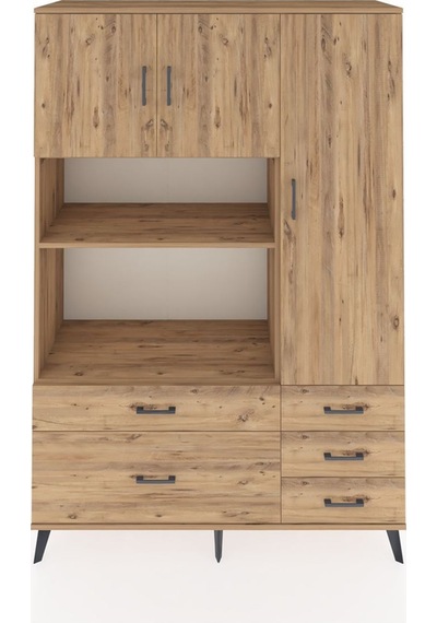 Hyperion Dolap 7 Raflı 5 Çekmeceli 3 Kapaklı 132x44x195 Çam-çam/çam Atlas Çam/atlas Çam Hyperion Dolap 7 Raflı 5 Çekmeceli 3 Kapaklı 132x44x195 Çam-çam/çam Atlas Çam/atlas Çam