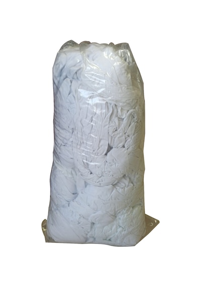 Beyaz Ve Krem Parça Silgi Bezi 1 Paket 10Kg -