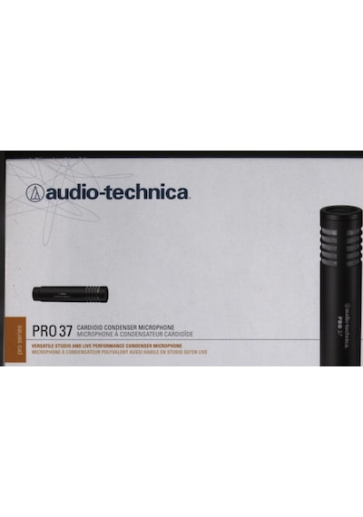 Audio-technica Pro37 Küçük Diyafram Kardioid Enstrüman Mikrofonu,