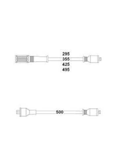 Hellux Hbk.3163 Buji Bobin Kablosu Em Murat 131 Doğan Kartal Şahin 1.6 8v 71-92 Eski Motor 85007441 1 Takım ıdır