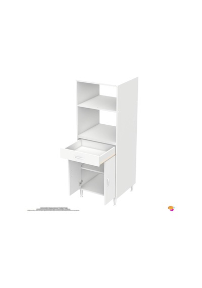 Modilayn Oslo 60x162,4x48 Cm 1 Çekmece, 2 Kapaklı. Mutfağınıza Yer Açan Fırın / Mikrodalga Dolabı. Beyaz Modilayn Oslo 60x162,4x48 Cm 1 Çekmece, 2 Kapaklı. Mutfağınıza Yer Açan Fırın / Mikrodalga Dolabı. Beyaz