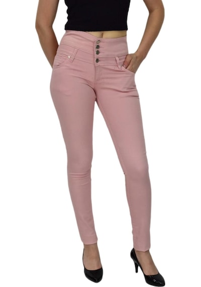 Kadın Yüksek Bel Kanvas Pantolon Bgl-st01575 001