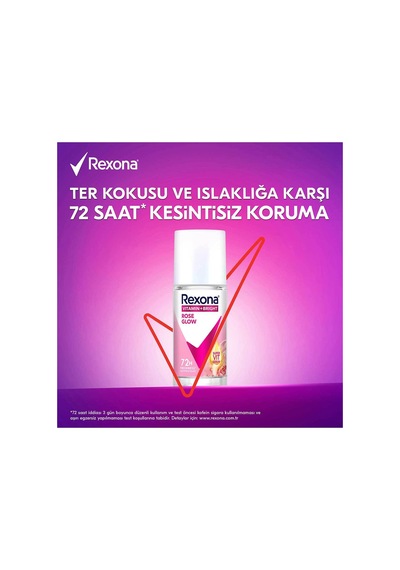 Vitamin Bright Kadın Roll On Deodorant Rose Glow 45 Ml X2
