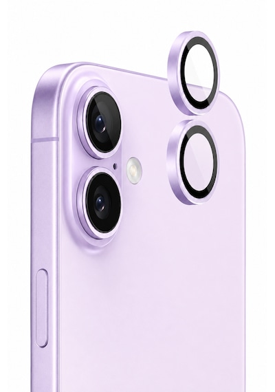 Apple iPhone 17 Uyumlu Kamera Lens Koruyucu Lavanta