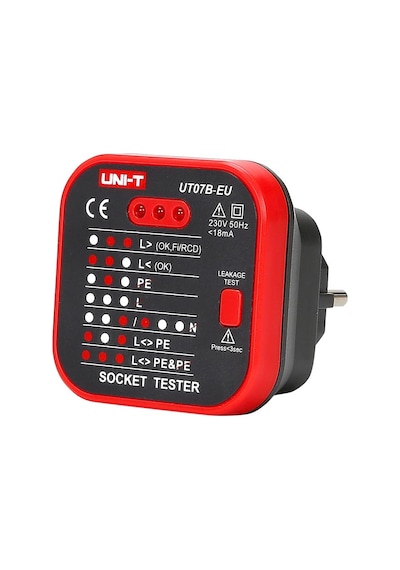 Ayrex Ut07b-eu Soket Test Cihazı
