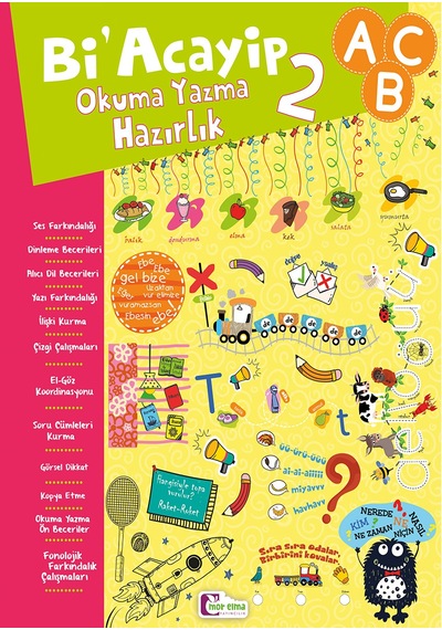 Okul Öncesi Okuma Yazma Kitapları 2'li