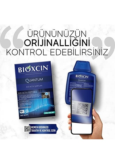 Quantum Şampuan 3 X 300 Ml Yağlı Saçlar İçin Sebum Dengeleyici Ve Saç Dökülmesine Karşı Etkili Şampuan