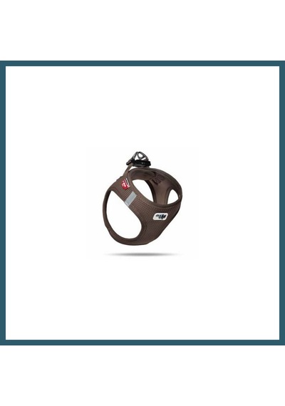 Curli Vest Köpek Göğüs Tasması Air-mesh Brown 3xs Ob Çok Renkli
