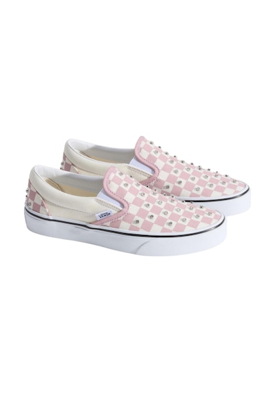000d6yfpr1-r Vans Classic Slip-on Spor Ayakkabı Pembe 000d6yfpr1-r Pembe - Beyaz
