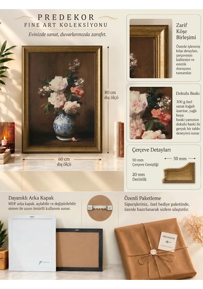 Vintage Gold Altın Çerçeveli Tablo 60x80 Cm Klasik Çiçek Natürmort Sanat Eseri Büyük Boy Dekoratif Duvar Dekoru Tablosu Yağlıboya Görünümlü Dokulu Baskı 50x70 Cm Vintage Gold Altın Çerçeveli Tablo 60x80 Cm Klasik Çiçek Natürmort Sanat Eseri Büyük Boy Dekoratif Duvar Dekoru Tablosu Yağlıboya Görünümlü Dokulu Baskı 50x70 Cm
