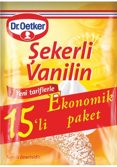 Dr Oetker Şekerli Vanilin 15-li