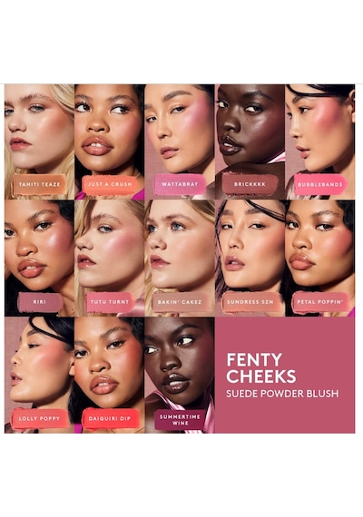 Fenty Beauty Fenty Cheeks Summertime Wine - Pudra Allık Diğer