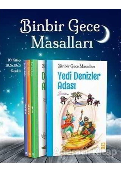 Binbir Gece Masalları Seti (10 Kitap Takım) Ema Kitap