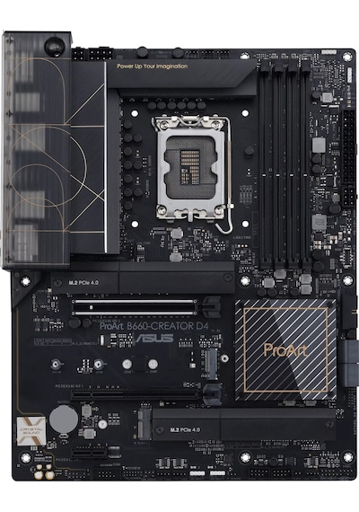Asus ProArt B660-Creator D4 5333 MHz (OC) DDR4 Soket 1700 ATX Anakart