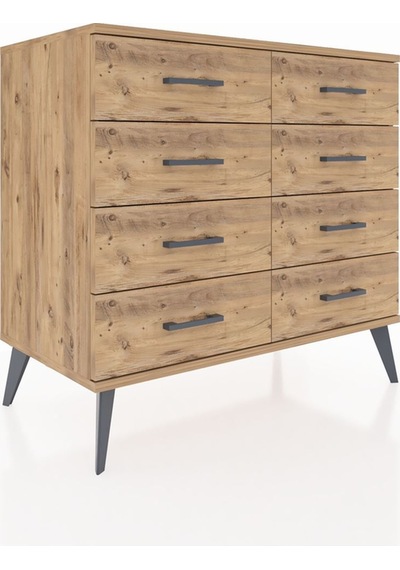 Hyperion Şifonyer 8 Çekmeceli 88x44x80 Çam-çam Çam Hyperion Şifonyer 8 Çekmeceli 88x44x80 Çam-çam Çam