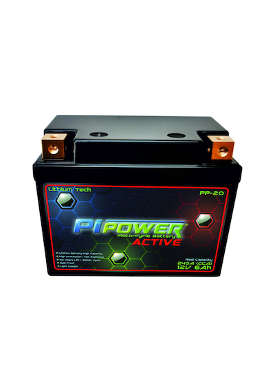 Pipower Active Compact 12v 6ah Lithium Lifepo4 Lityum Motosiklet