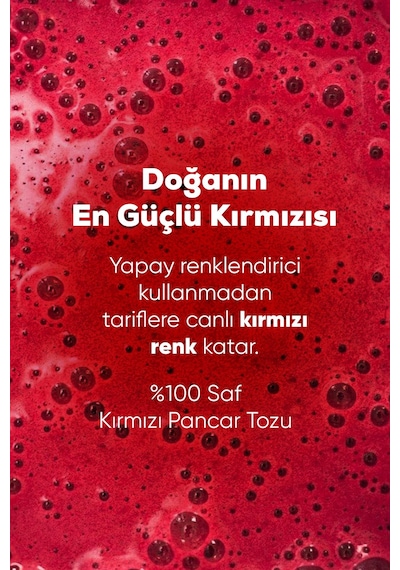Kırmızı Pancar Kökü Tozu 150 Gr Doğal Ve Katkısız