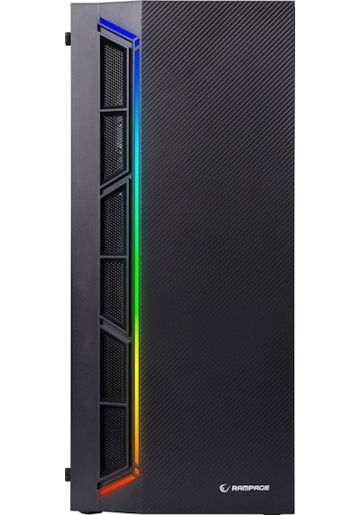 Rampage Bronze Victory 600W 80+ Mid Tower Bilgisayar Kasası Siyah