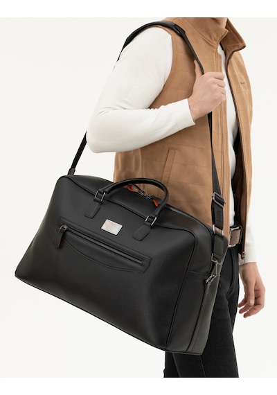 Pierre Cardin Erkek Siyah Çanta 50288755-vr046 Siyah