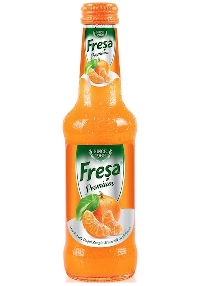 Freşa Premium Mandalinalı Vitaminli Maden Suyu 250 Ml X 24 Adet