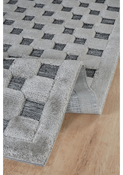 Kaşmir Halı Süpersoft Joy Grey 160x230 CM Salon Halısı