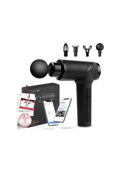 Orthomechanik 3.0 Orthogun Kılıfı Olmadan Uygulamalı Ve 4 Eklentili Masaj Tabancası Masaj Ve Rahatlama İçin 160w Motor Ve 5 Yoğunluk 360 Dakikaya Kadar Çalışma Süresi Orthomechanik 3.0 Orthogun Kılıfı Olmadan Uygulamalı Ve 4 Eklentili Masaj Tabancası Masaj Ve Rahatlama İçin 160w Motor Ve 5 Yoğunluk 360 Dakikaya Kadar Çalışma Süresi