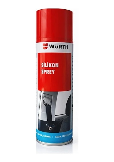 Würth Silikon Sprey 300 Ml Şeffaf Yüksek Kaliteli Koruma Ve Kayganlık Sağlayan Ürün