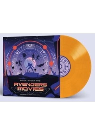 London Music Works Music From The Avengers Movies Lp Plak
