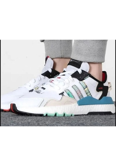 Adidas Adidas Nite Jogger Erkek Sneaker Ayakkabı Erkek Beyaz