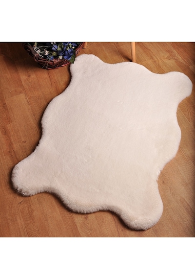 Soft Peluş Re x  Tavşanı Postu Krem