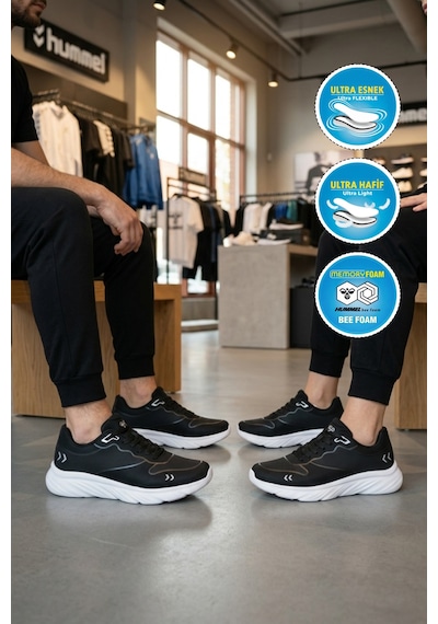 Hummel 900898 Hml Thomson 26 Siyah Unisex Spor Ayakkabı