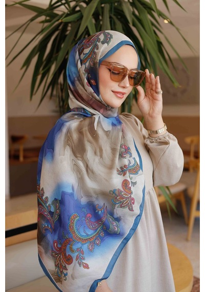 Mimiyum Saray Serisi-soft Şal - Model 10 Çok Renkli