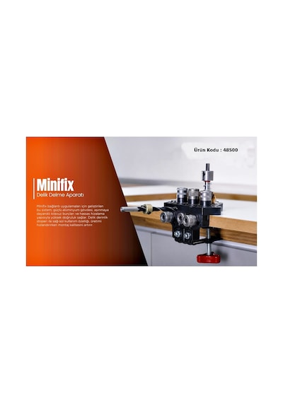 Hands Minifix Delik Delme Aparatı Metal