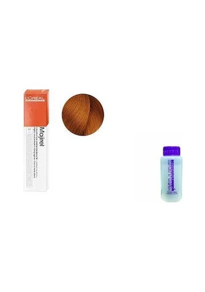 Loreal Majirel 7.43 Kumral Bakır Dore Saç Boyası + Oksidanı Ile