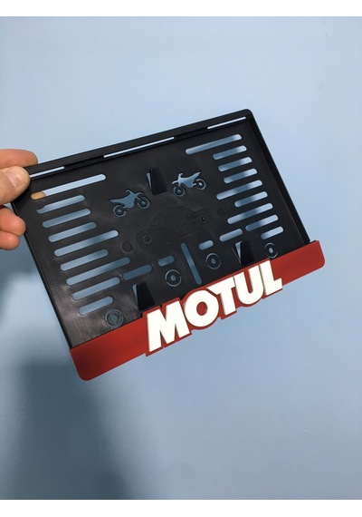 Motul Pleksi Motor Plakalığı