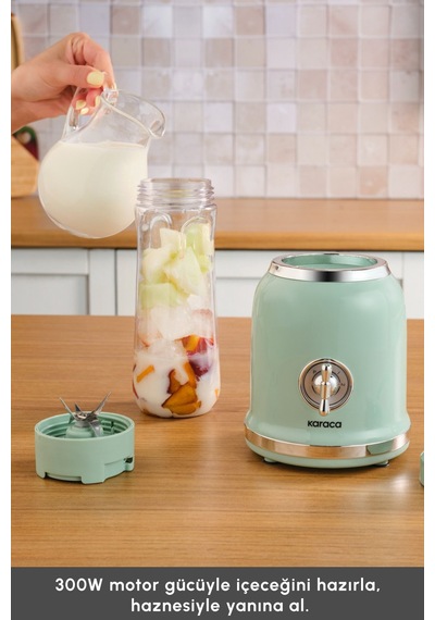 Karaca Retro Personal Kişisel Smoothie Blender