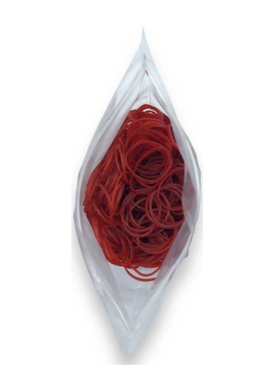 Küçük Kırmızı Paket Lastiği 40mm 3 Kg