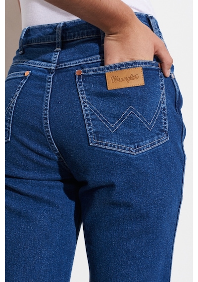 Wrangler Wild West Fit Yüksek Bel Düz Paça Esnek Jean Kot Pantolon W2H2JH43G Wrangler Wild West Fit Yüksek Bel Düz Paça Esnek Jean Kot Pantolon W2H2JH43G