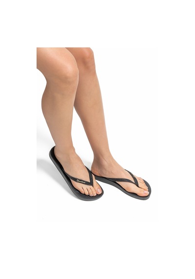 Twigy Anatomik Lolita Fem Kadın Parmak Arası Terlik Parlak,siyah 35/42 Siyah